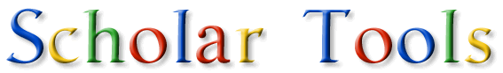 Scholar Tools